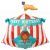 1st Birthday Circus Fisher Price Balloon