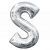 Jumbo Letter S Foil Balloon